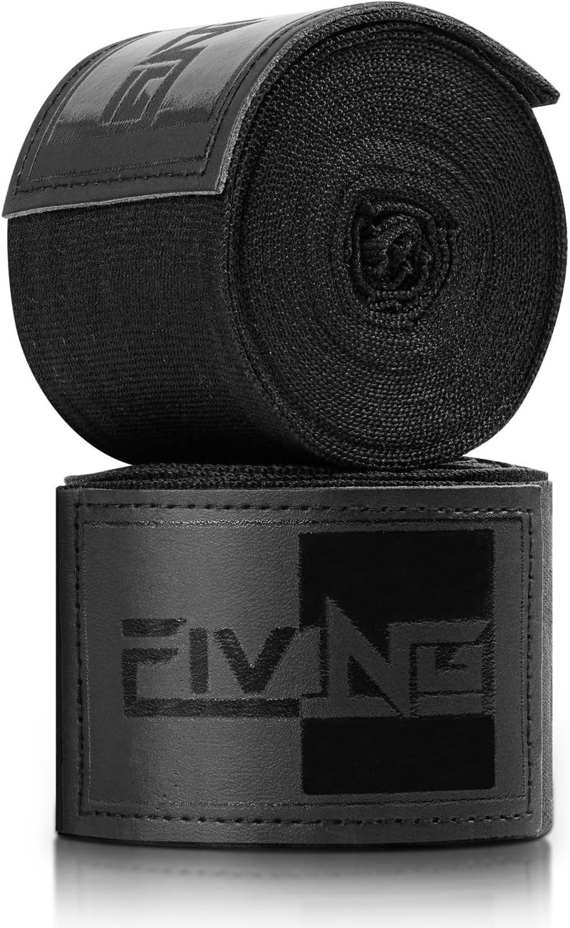 FIVING Premium Handwraps 180 inches Elastic Hand Wraps with Thumb Loop for Boxing, MMA, Muay Thai and Other Martial Arts 4m for Men & Women - Image 1